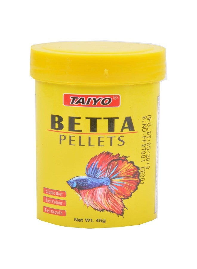TAIYO Betta Pellets Fish Food,45g - Image 1
